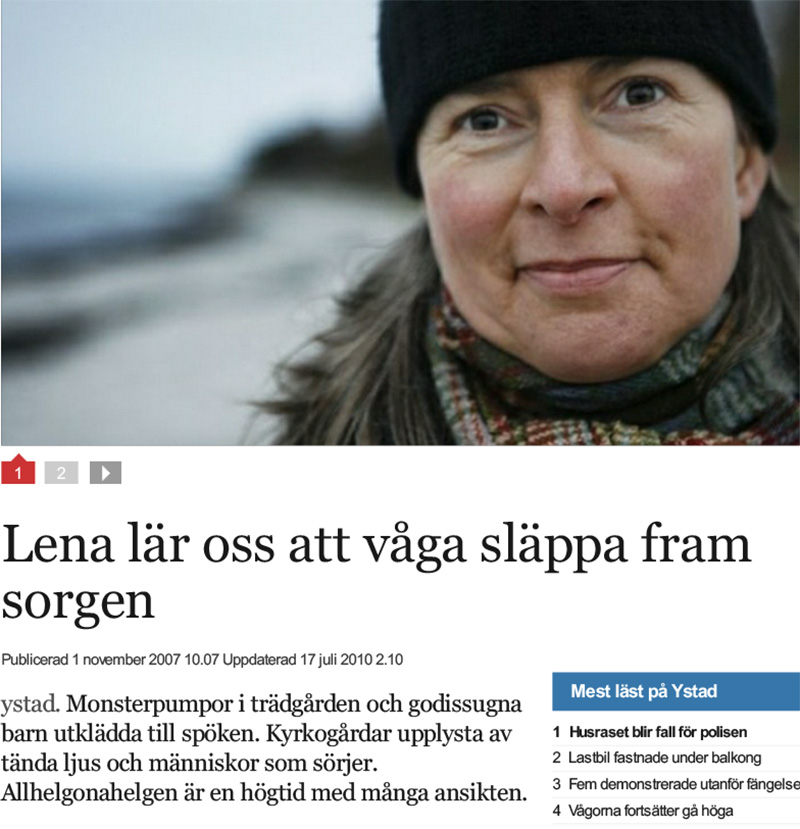 Lena Onborg Ystads Allehanda