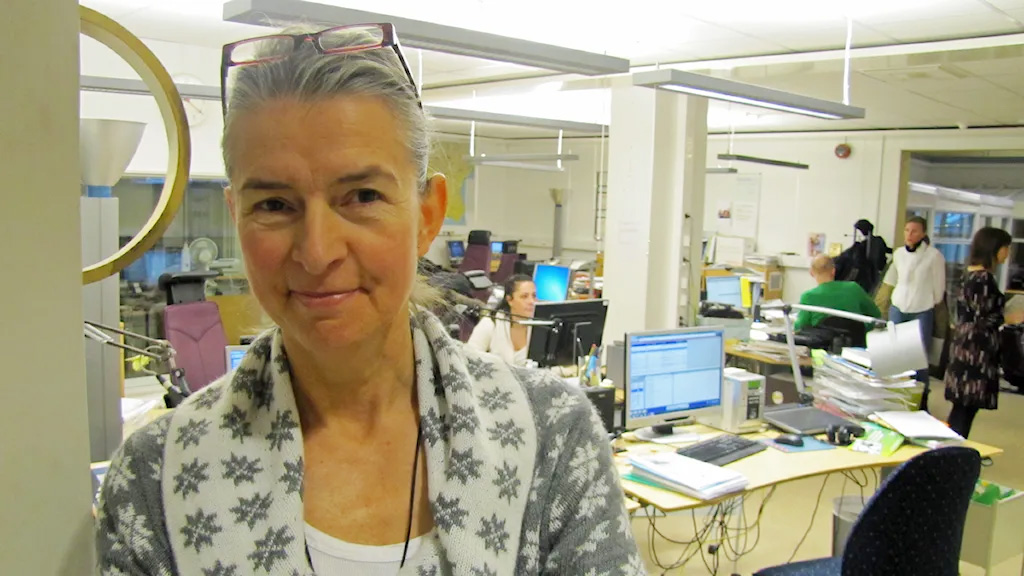 Lena Onborg möter många som behöver hjälp efter olika separationer. Foto: Johanna Hellström, Sveriges Radio